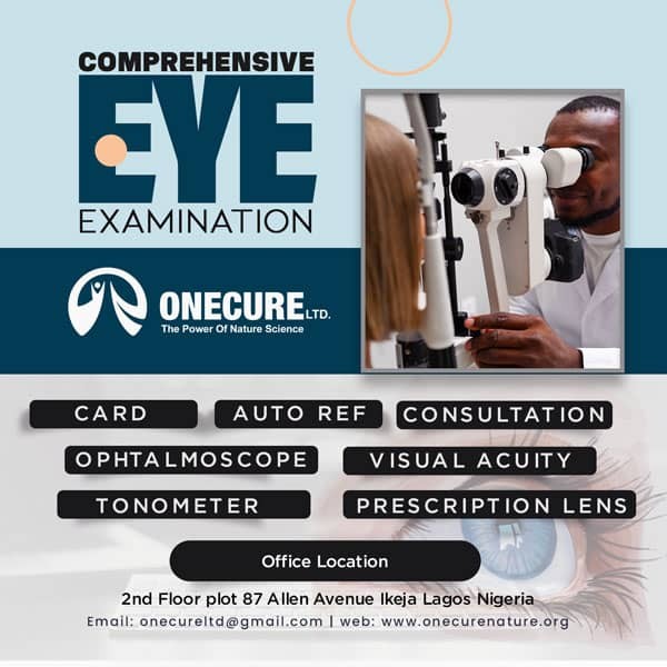 COMPREHENSIVE EYE EXAMINATION